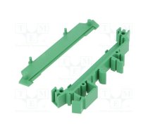 DIN rail mounting bracket; Series: M72; 72x11mm | IT-07.6070000  | 07.6070000