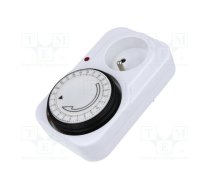 Programmable time switch; 15min÷24h; 250VAC/16A; Usup: 230VAC | PC1M  | PC1M