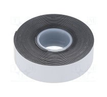 Tape: self-amalgamating; black; 19mm; L: 3.5m; Thk: 0.75mm; 550% | SCAPA-2547-19/3.5  | TASMA 2547 19MM/3.5M CZARNA