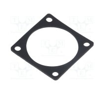 Socket gasket; flange (4 holes); RT360; size 18; Ecomate RM | RTFD18B  | RTFD18B