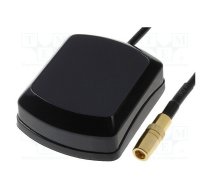 Antenna; inner; GPS; SMB-A; plug; straight; Len: 5m; magnet; 2.4÷5VDC | GPS-SMB-A