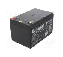 Re-battery: acid-lead; 12V; 12Ah; AGM; maintenance-free; 4kg; BPL | ACCU-BPL12-12T2/BP  | BPL12-12 T2