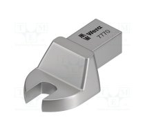 Wrench tip; torque,spanner; Spanner: 8mm; Socket size: 9x12mm | WERA.05078601001 | 05078601001