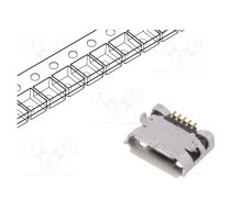 Connector: USB B micro; socket; on PCBs; SMT,THT; PIN: 5; USB 2.0 | 10118193-0001LF/C | 10118193-0001LF