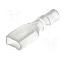 Terminals cover; straight; for push-on 6.3mm connectors; PVC | ST-005-OK  | E10KN-01070100301