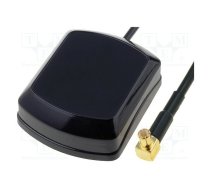 Antenna; inner; GPS; MCX-B; plug; angled; Len: 5m; magnet; 2.4÷5VDC | GPS-MCX-B