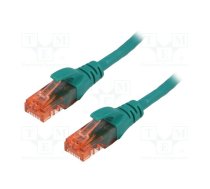 Patch cord; U/UTP; Cat 6; RJ45 plug,both sides; stranded; CCA; 1m | DK-1612-010/G | DK-1612-010/G