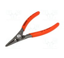 Pliers; for circlip; external; 3÷10mm; Pliers len: 140mm; straight | KNP.4911A0 | 49 11 A0