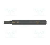 Screwdriver bit; inch,Hex Plus key; HEX 3/16"; Kind: impact | WERA.05018156001 | 05018156001