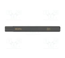 Screwdriver bit; Hex Plus key; HEX 6mm; 1/4"; Kind: impact | WERA.05018153001 | 05018153001