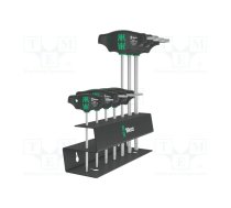 Wrench: Torx®-set; Kind of handle: T; with holding function | WERA.05023456001 | 05023456001
