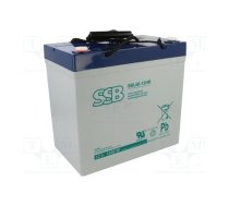 Re-battery: acid-lead; 12V; 55Ah; AGM; maintenance-free | ACCU-SBL-66-12HR/S  | SBL 66-12HR