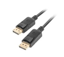Cable DisplayPort M/M 4K 1M black | AKLAGVDDP000002  | 5901969413380 | CA-DPDP-10CC-0010-BK