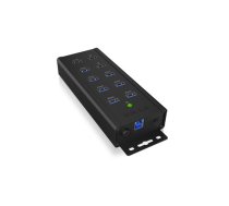 Raidsonic | 7-port Industrial hub | IB-HUB1703-QC3 | USB Type-A | IB-HUB1703-QC3  | 4250078166849