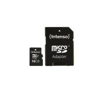 MEMORY MICRO SDHC 16GB UHS-I/W/ADAPTER 3423470 INTENSO | 3423470  | 4034303019809