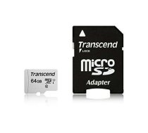 MEMORY MICRO SDXC 64GB W/ADAPT/UHS-I TS64GUSD300S-A TRANSCEND | TS64GUSD300S-A  | 760557842088