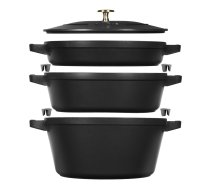 Staub La Cocotte 4.2 L Round Cast iron Casserole baking dish | 40508-386-0  | 3272340054365 | AGDZWLGAR0233