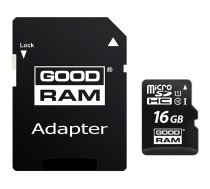 M1AA-1280R12 Memory card SD XC Micro 128GB Read: 100MB/s Write: 10MB/s GOODRAM | M1AA-1280R12  | 5908267930168