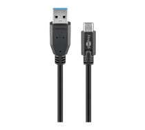 Goobay | Round cable | Sync & Charge Super Speed USB-C to USB A 3.0 charging cable | 67999 | USB 3.0 male (type A) | USB-C male | 67999 | 4040849679995