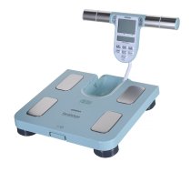 Omron BF511 Square Turquoise Electronic personal scale | HBF-511T-E  | 4015672104068 | AGDOMRWAL0012