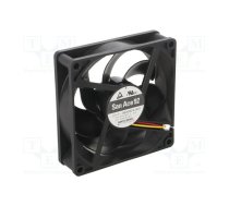 Fan: DC; axial; 24VDC; 92x92x25mm; 132m3/h; 43dBA; ball; 5000rpm | 9GA0924J401  | 9GA0924J401