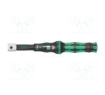 Wrench: torque; Overall len: 283mm; 2.5÷25Nm; Socket size: 9x12mm | WERA.05075651001 | 05075651001