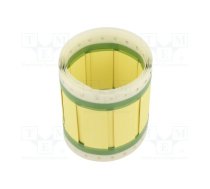 Heat shrink markers; 50mm; yellow; Shrinking ratio: 2: 1 | D15532-000  | D15532-000