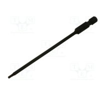Screwdriver bit; hex key; HEX 2mm; 1/4"; Overall len: 110mm | KT-711102H | 711102H