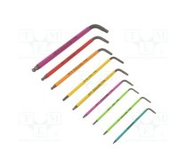 Wrench: imbus Torx®-set; Application: bicycle; Bicycle; 9pcs. | WERA.05004173001 | 05004173001