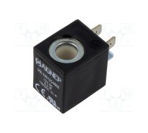 Coil for solenoid valve; IP65; 12VDC; 6.5W; 10mm | FLSOL10012C4000  | FLSOL10012C4000