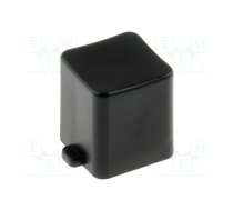 Button; rectangular; black | AP22800-S  | AP 22800-S