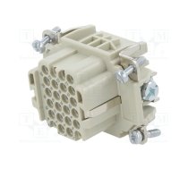 Connector: HDC; contact insert; female; EPIC H-DD; PIN: 24; 10A | 11286000 | 11286000