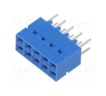 Socket; PCB to PCB; female; PIN: 10; 2.54mm; THT; Dubox®; 2A; FCI | 87606-305LF  | 87606-305LF