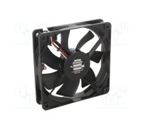 Fan: DC; axial; 12VDC; 120x120x25mm; 114m3/h; 30dBA; ball bearing | ASFP12391  | ASFP12391