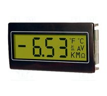 Meter: multifunction; digital,mounting; on panel; LCD; 3,5 digit | DPM952-T  | DPM952-T