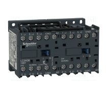 Contactor: 3-pole reversing; NO x3; Auxiliary contacts: NO; 24VAC | LC2K0610B7  | LC2K0610B7