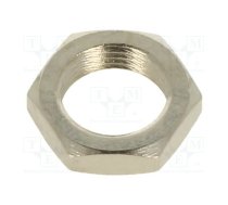 Accessories: nut; for mounting banana sockets on the panel | MU/M6X0.5-NI  | 23.5104