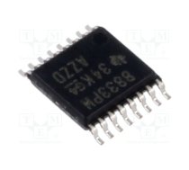 IC: driver; H-bridge; stepper motor controller; TSSOP16; 0÷1.5A | DRV8833PW  | DRV8833PW