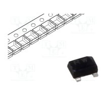 Transistor: N-MOSFET; unipolar; 20V; 0.1A; Idm: 0.4A; 150mW; SOT723 | RUM001L02T2CL  | RUM001L02T2CL