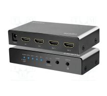 Switch; HDCP 2.2,HDMI 2.0; black; Input: HDMI socket x2 | HD0039  | HD0039