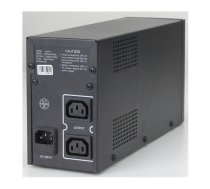 Nepārtrauktas barošanas bloks Energenie UPS 650 VA AVR | UPS-PC-652A  | 8716309047807 | ZSIEEEUPS0005