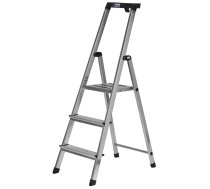 Krause Safety Folding ladder silver | 126313  | 4009199126313 | NREKREDRA0015