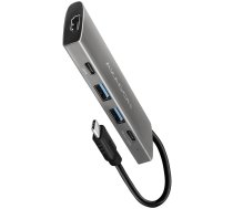 AXAGON HMC-5G2 2x USB-A + 2x USB-C + HDMI, USB-C 3.2 Gen 2 10Gbps hub, PD 60W, 13cm USB-C cable | HMC-5G2