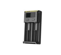 BATTERY CHARGER 2-SLOT/INTELLICHARGER NEW I2 NITECORE | INTELLICHARGERNEWI2  | 6952506491384