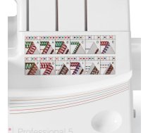 Overlock Singer 14T968 sewing machine, electric current, white | 14T968 | 374318826844 | AGDSINMSZ0076