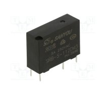 Relay: electromagnetic; SPST-NO; Icontacts max: 5A; 5A/277VAC; SRB | SRB-S-112DM3  | SRB-S-112DM3