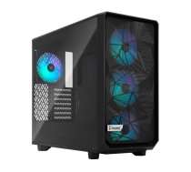 Fractal Design | Meshify 2 Lite RGB TG Light Tint | Side window | Black | E-ATX | Power supply included No | ATX | FD-C-MEL2A-05  | 7340172703891