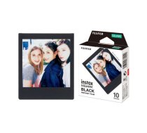 Fujifilm | Instax Square Instant Film Black | Glossy | Quantity 10 | instax square glossy black  | 4547410370010