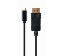 Kabelis Gembird USB Type-C Male - DIsplayPort Male 4K@60Hz 2m Black | A-CM-DPM-01  | 8716309124157