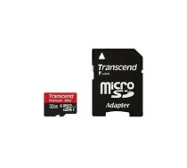 MEMORY MICRO SDHC 32GB W/ADAPT/CLASS10 TS32GUSDU1 TRANSCEND | TS32GUSDU1  | 760557824985